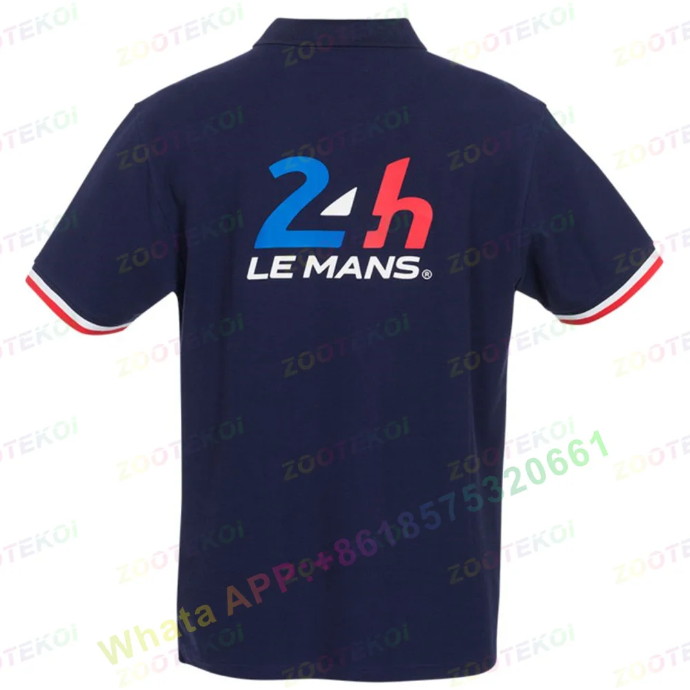 2022 Men's New 24h LE MENS F1 Racing Motorcycle Short Sleeve Polo Shirt Fast Dry And Breathable Cycing Jersey T -shirt