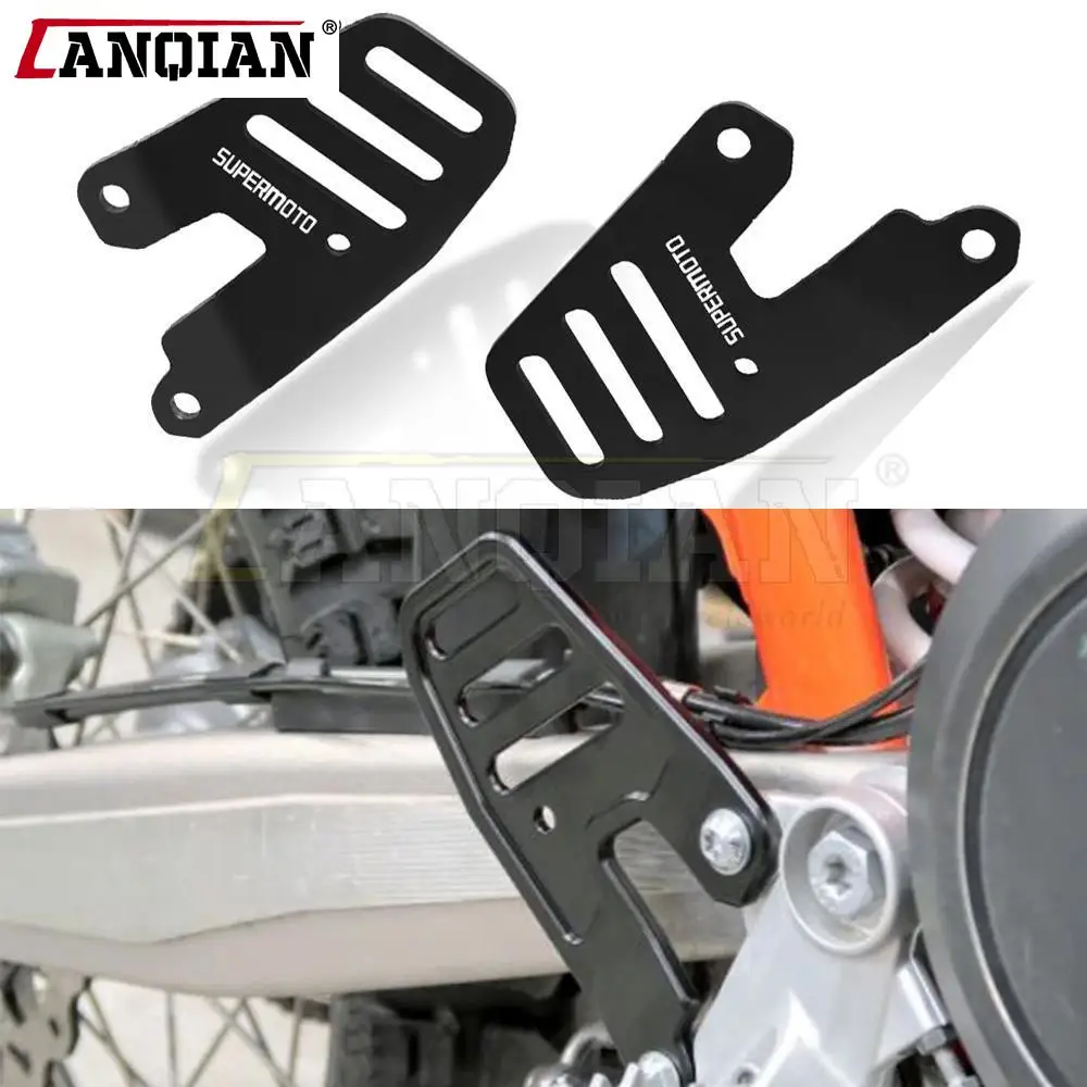

Motorcycle Aluminum Heel Protective Cover Guard FOR Husqvarna Supermoto 2016 2017 2018 2019 2020 Rear Brake Pump Cover Protector