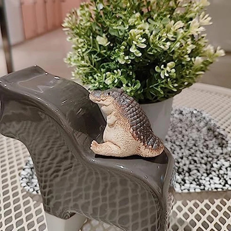 1 шт. декоративная картинка Аллигатор