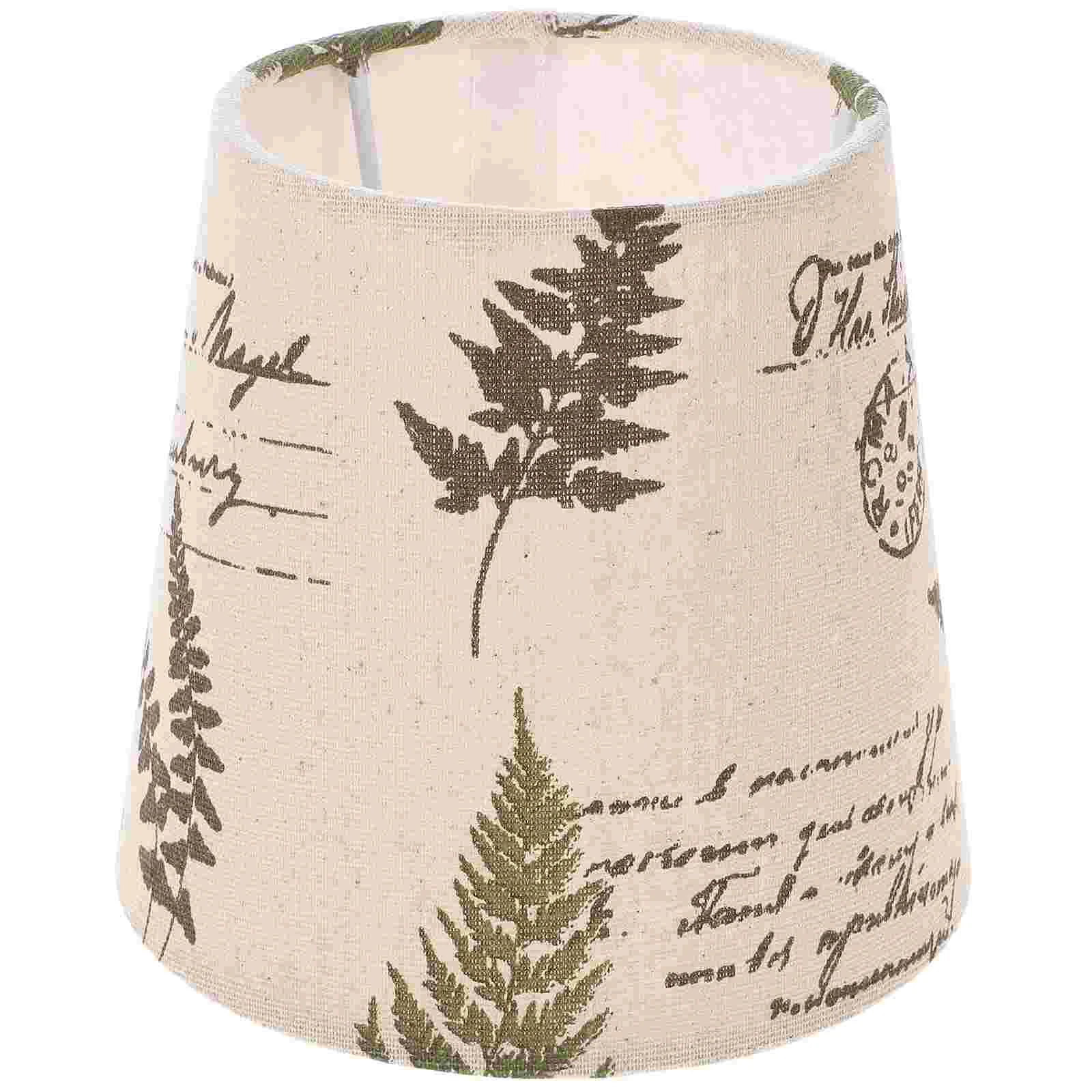 

Lamp Shade Table Cover Drum Cloth Chandelier Replacement Lampshade Fabric Shell Light Protector Shades Lace Wall Corner Desk