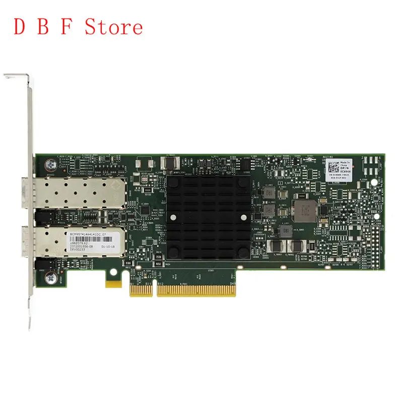 

Broadcom 57414 BCM57414 25Gb SFP28 Dual Port Full Height Network Card CX94X