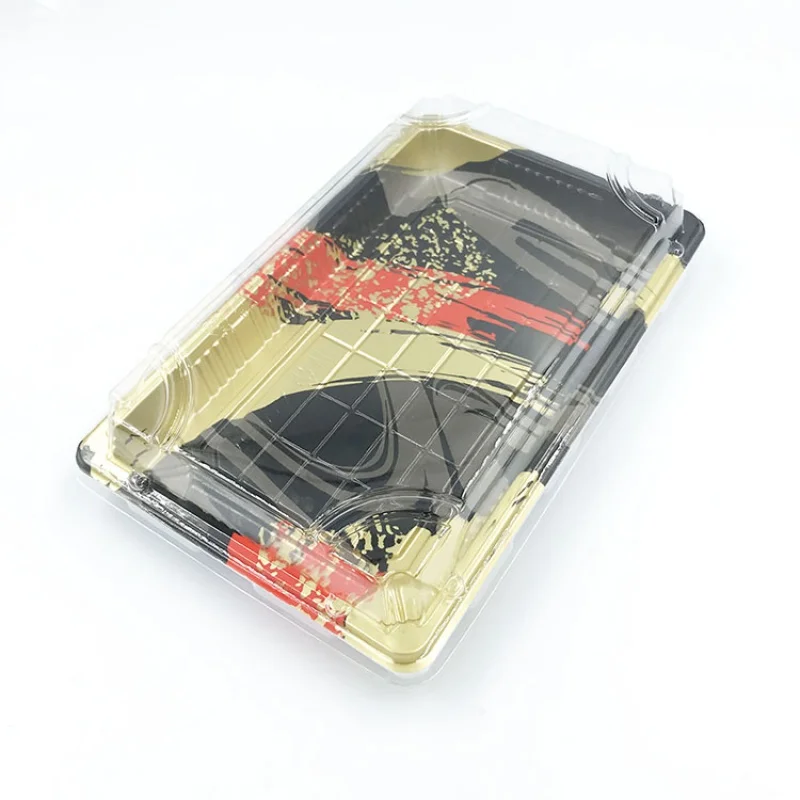 

Factory customized printed disposablerestaurants sushi take out container