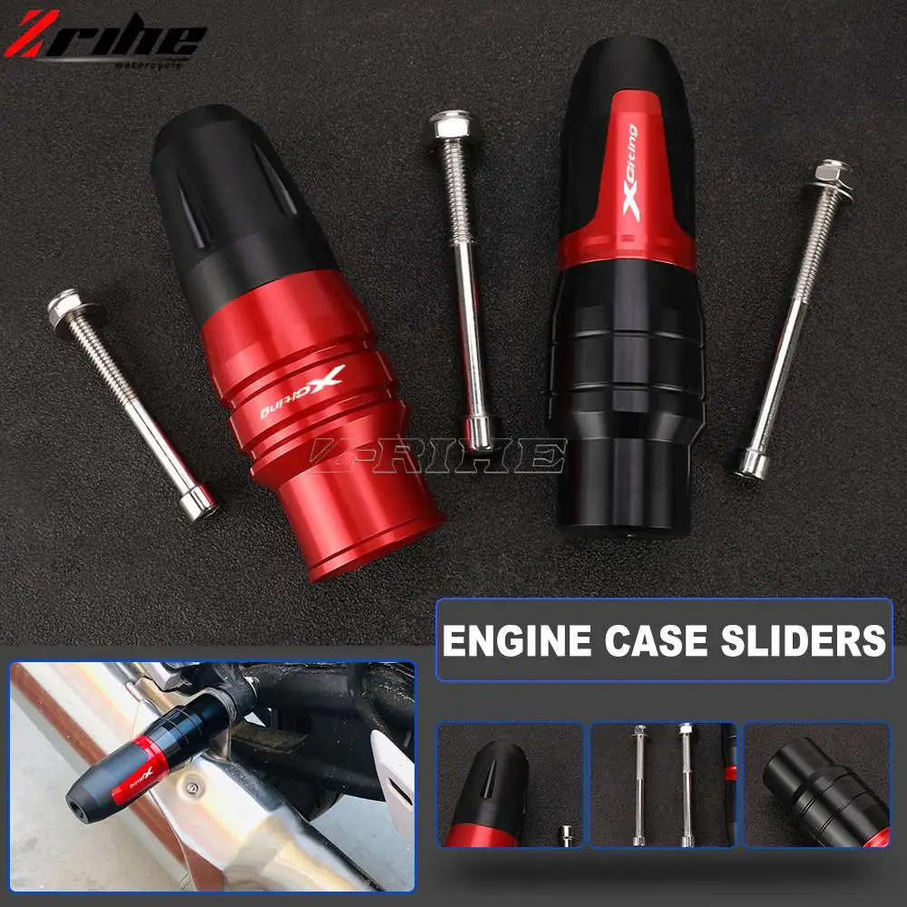 

Motorcycle Frame Exhaust Sliders Anti Crash Pad Protector Falling Protection FOR Xciting 250 300 400 500 XCITING250 Xciting300
