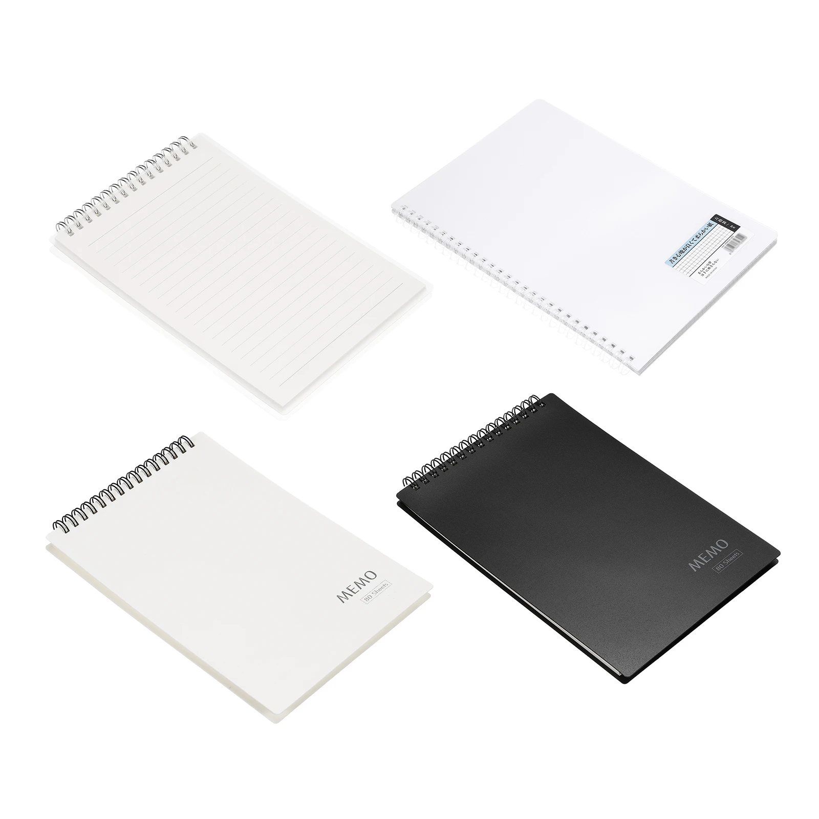 

A4 A5 B5 Spiral Book Coil Notebook To-Do Line Blank Grid Thick Paper Journal Diary Sketchbook For School Supplies Stationery
