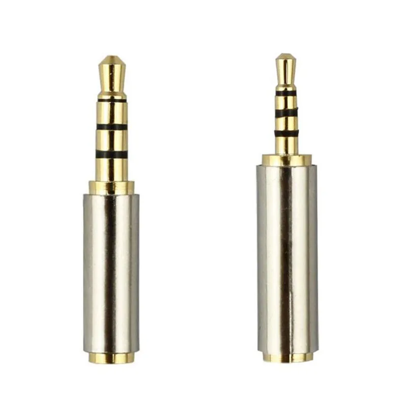 1/2/5pcs Audio Jack plug 3.5mm male Stereo to 2.5mm female 2.5 3.5 cable connector Adapter Converter Headphone P1 - купить по