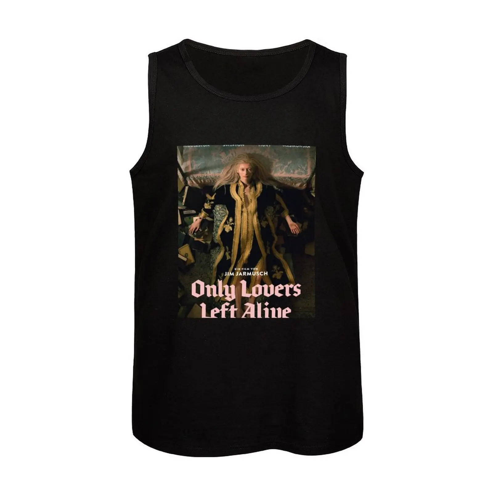 Фото Майка Only Lovers Left Alive Tilda, повседневная майка для активного отдыха, свободная летняя футболка без рукавов №4