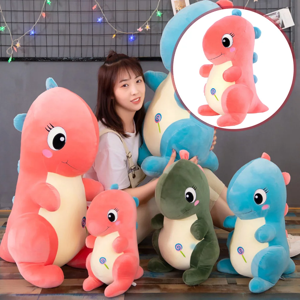 

Утяжеленная плюшевая игрушка динозавр, набивные животные, моделирующие декоративные хлопковые детские мягкие подушки