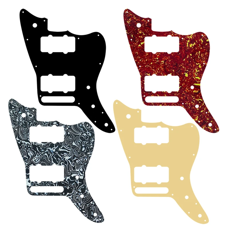 

Xin Yue Custom Guitar Parts - For US Fender American Special Jazzmaster Guitar Pickguard Multicolor Selection
