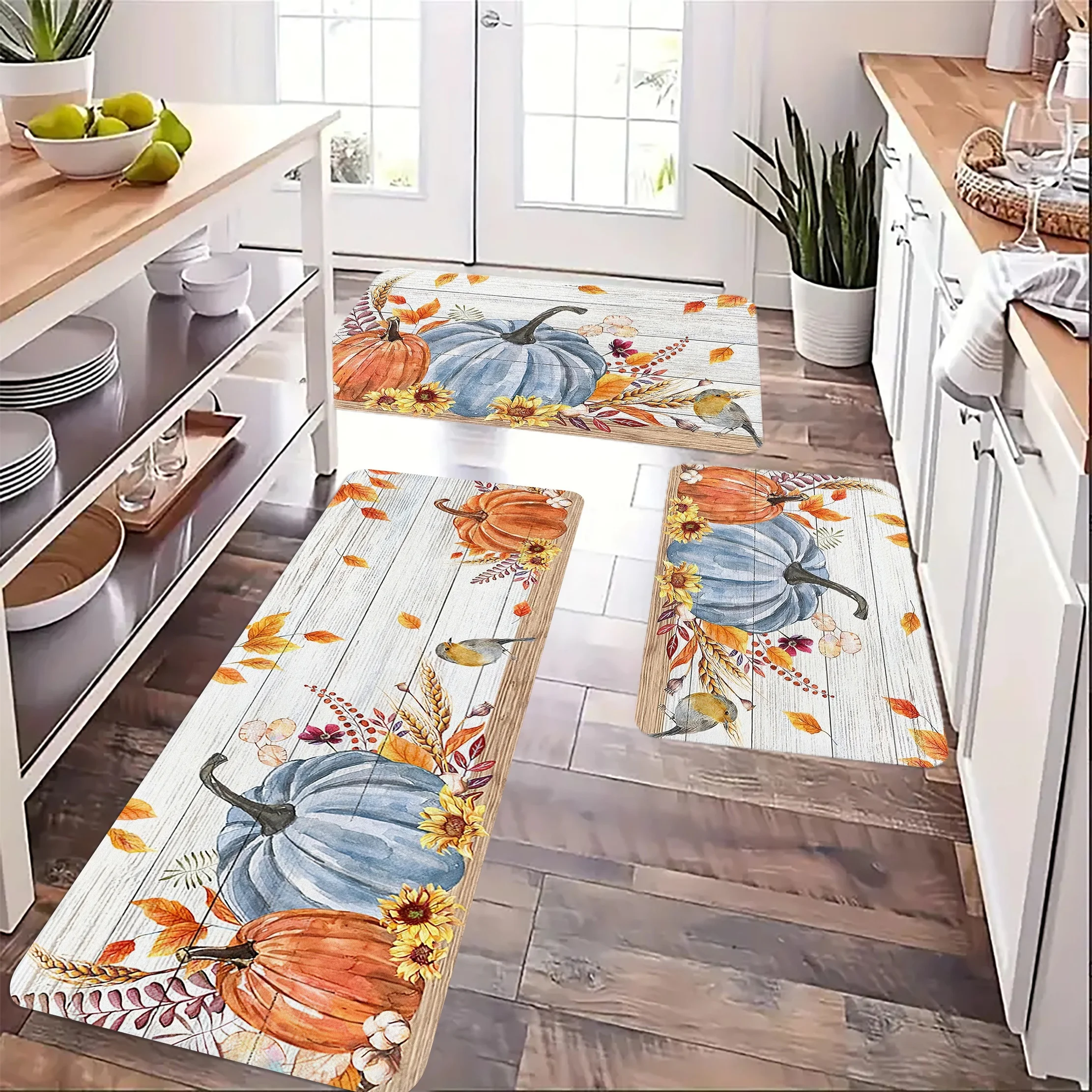 Jesień Święto Dziękczynienia Dynia Wycieraczka wejściowa Wystrój Dywan do salonu Kuchnia Przedpokój Balkon Dywaniki Dekoracje na