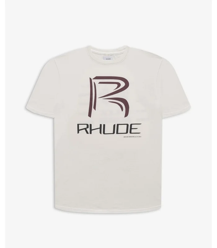 

2022ss Rhude Logo Printed World Championship Women Men T shirts tees Hiphop Streetwear Men Casual Cotton T shirt