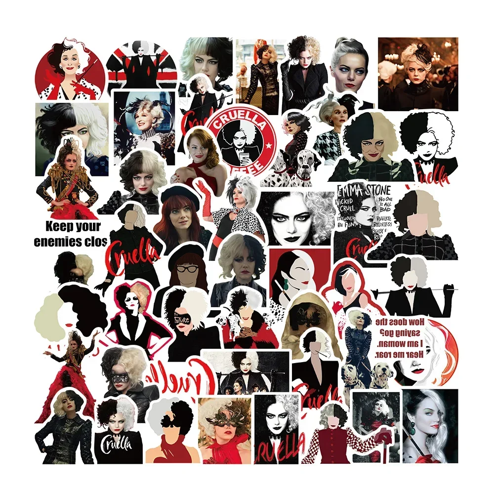 50 шт. наклейки из мультфильма Дисней