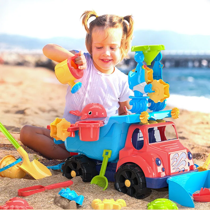 

Детский пляжный песочный замок, песочница, лопатка для малышей, пляжные летние уличные игрушки, аксессуары, набор игр для детей, девочек B