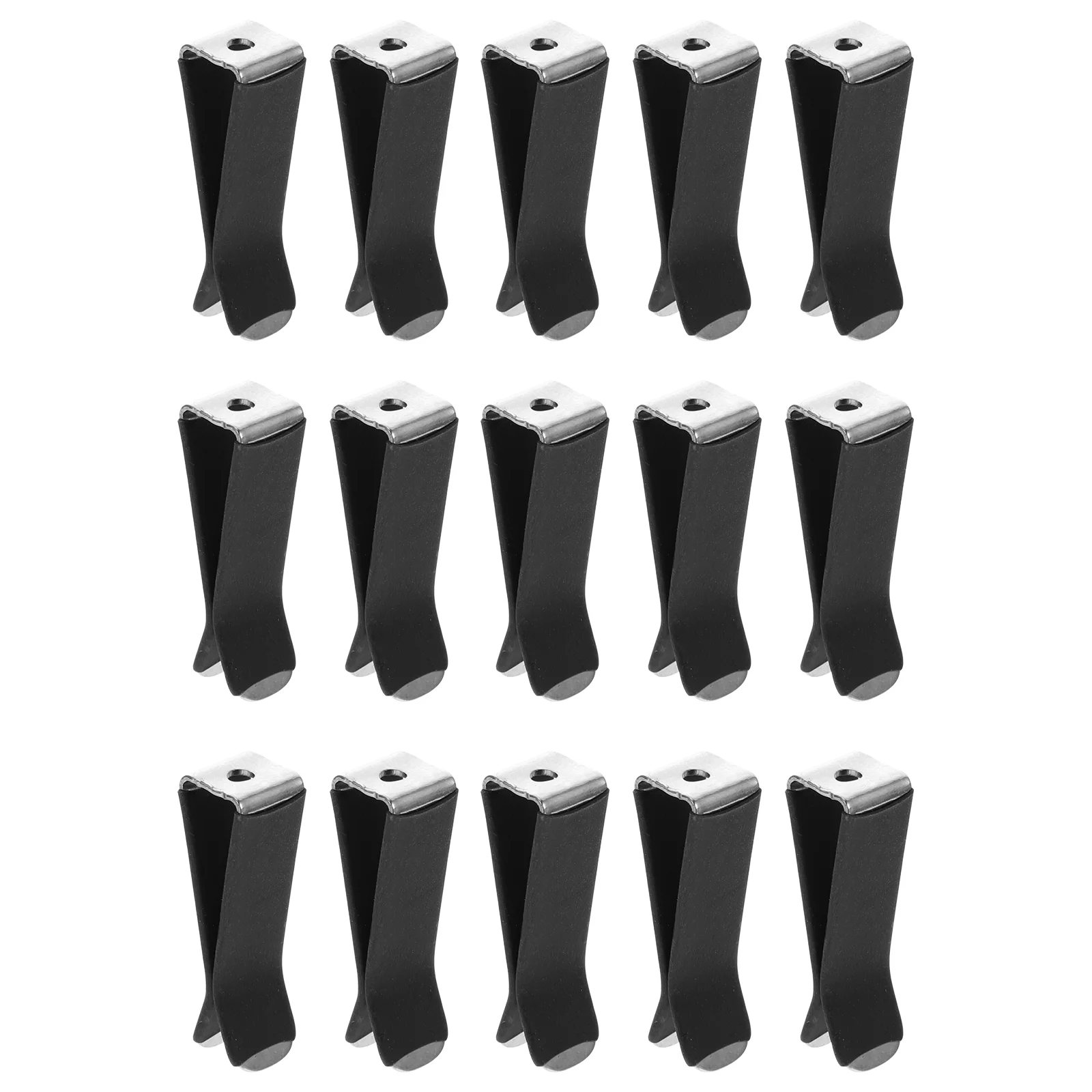 

30 Pieces Air Conditioning Hole Perfume Stick Automotive Vent Clips Car Outlet Black Clamp Ferromanganese Automatic Freshener