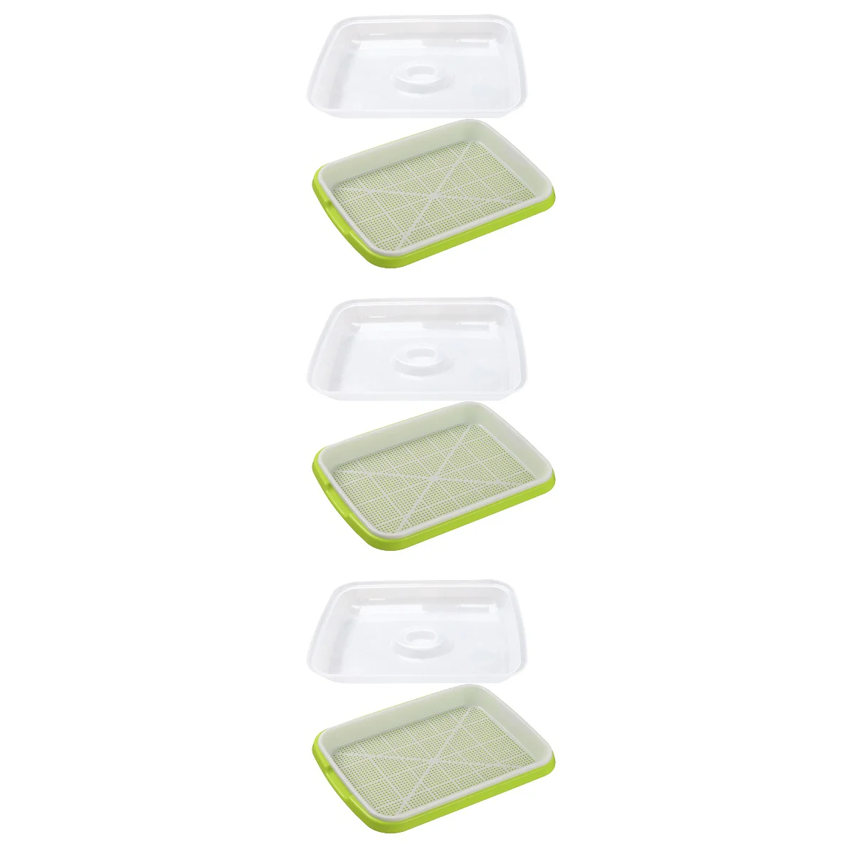 

Tray Trays Germination Sprouting Plantplanting Wheatgrass Greenhouse Bean Propagation Grow Sprout Water Minigrower Nursery Kit