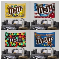 mms chocolate nutella bottle tapestry art printing art science fiction room home decor wall hanging home decor