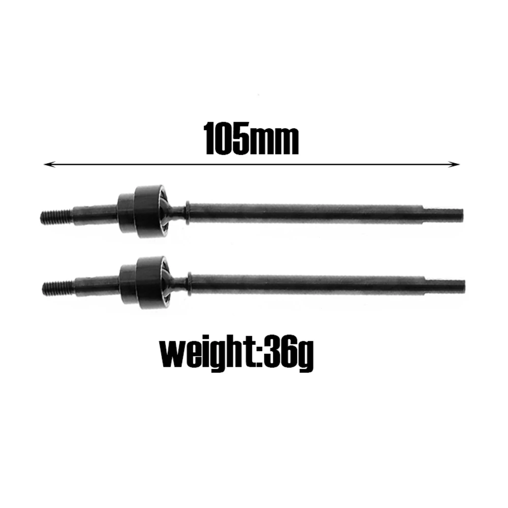 Металлический передний приводной вал CVD для RGT EX86100 86100 86110 FTX5579 1/10 RC Гусеничный