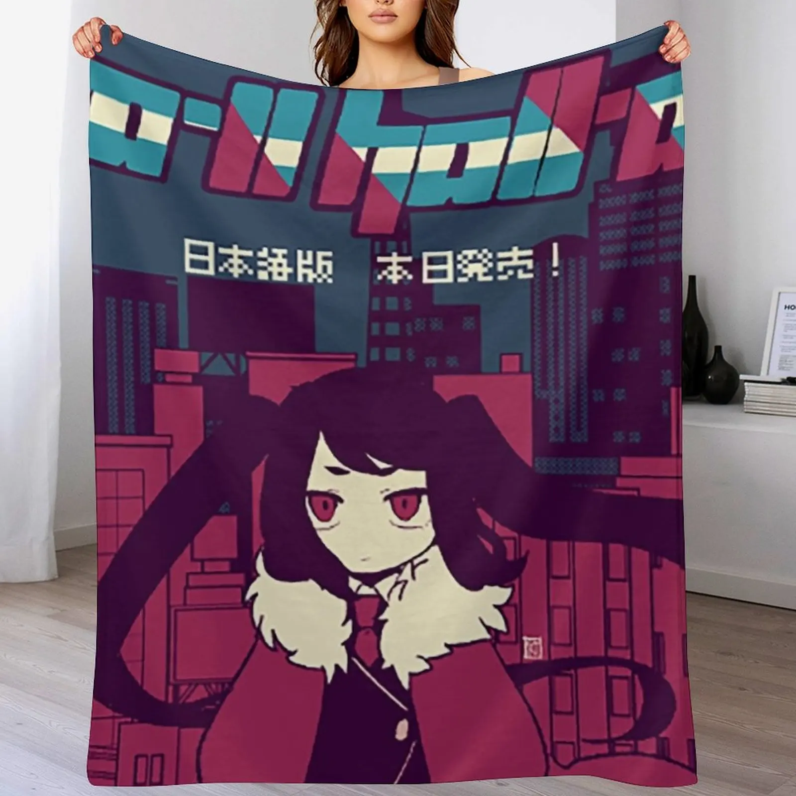 Jill Stingray (VA-11 Hall-A) плед одеяло кровать модные одеяла для сна