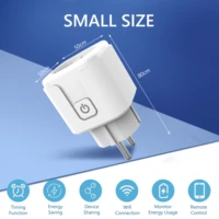 smart plug mini wifi plug smart outlet plug socket compatible with alexa and google home mini socket with remote control voice