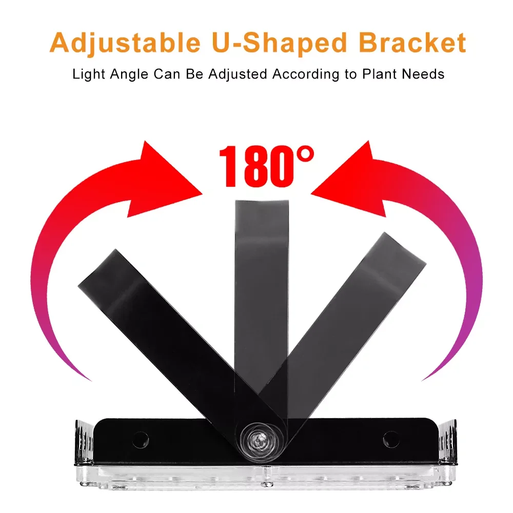 

For Plants 200W LED Grow Light Full Spectrum Phyto Lamp 220V Plant LED For Flowers Tent Growbox Hydroponics Indoor