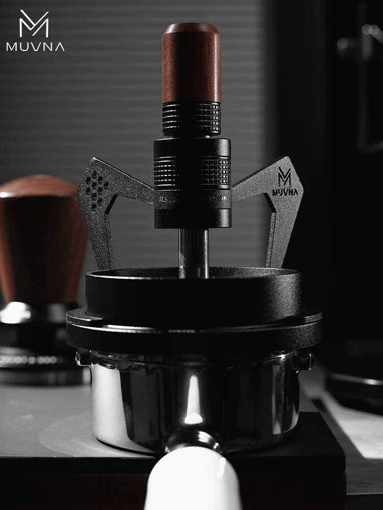 Регулируемая игла для приготовления кофе и эспрессо вращающаяся черная