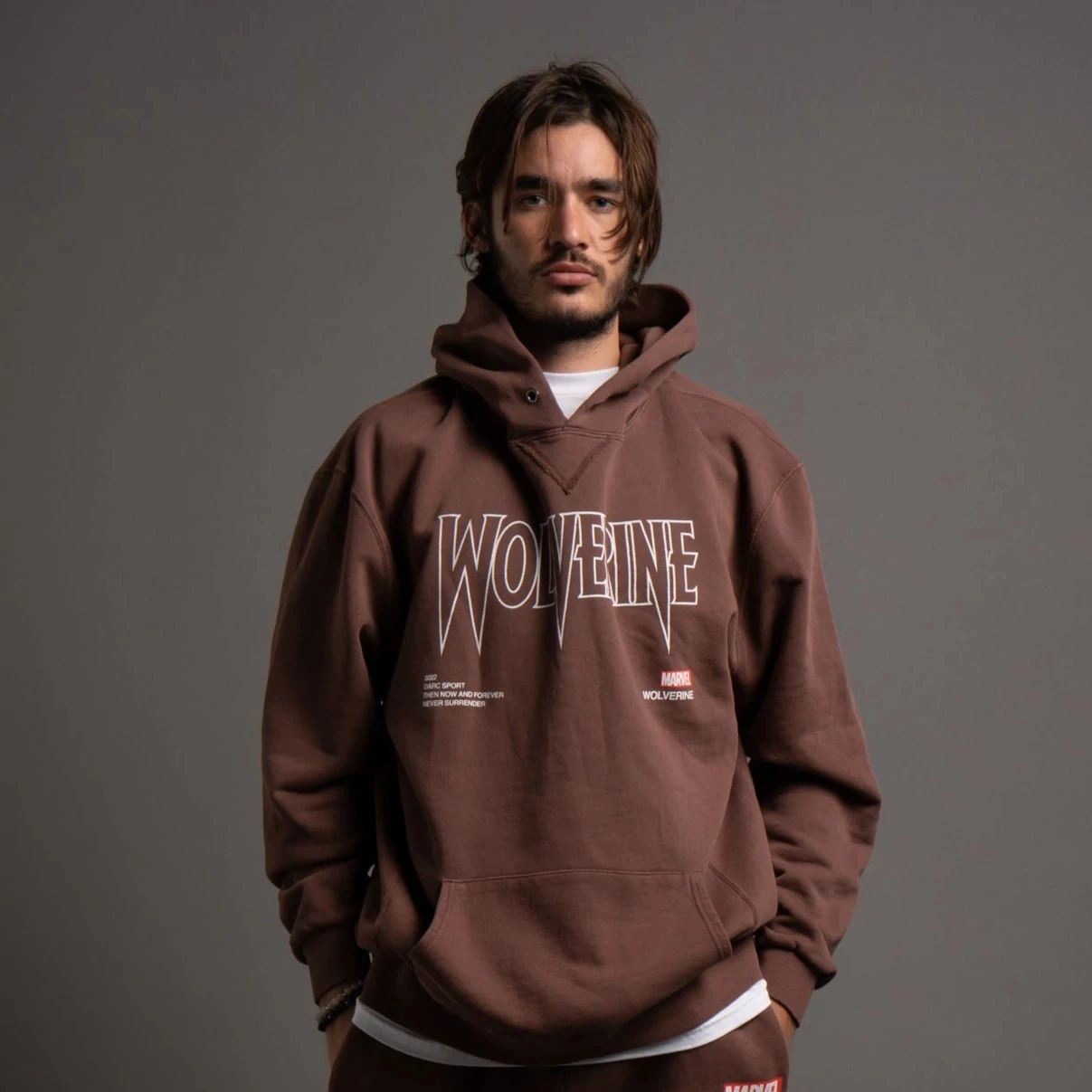 

Disney Marvels Wolverine DARCSPORT Joint Fashion Sweater High Street Hoodie 2022 Trend Clothes Streetwear Mens Tops