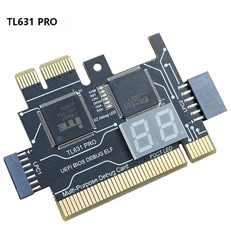 TL631 Pro диагностическая карта + плата расширения PCI PCI-E Mini многофункциональная