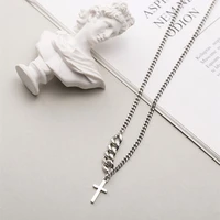 punk creative women cross pendant necklace jewelry personality clavicle chain