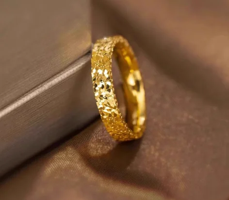 18k неразборные кольца для влюбленных обручальные