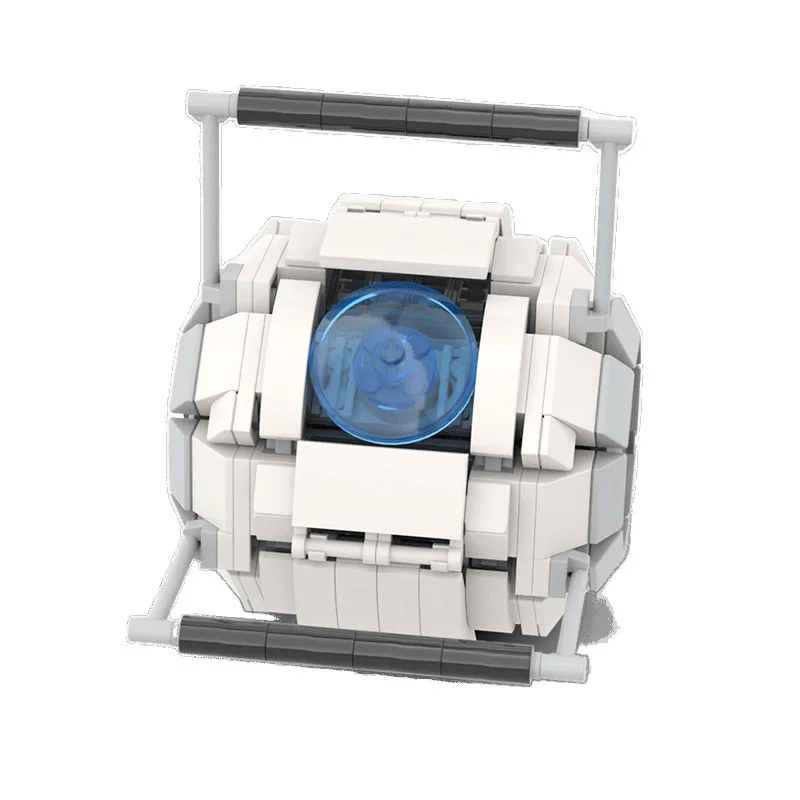 Классическая художественная игра Future Science Apertured Portal 2, белый телепортный робот, строительные блоки, модель «сделай сам», детские игрушки-головоломки, подарок (art.: 3920d239a5174) - 3920d239a5174