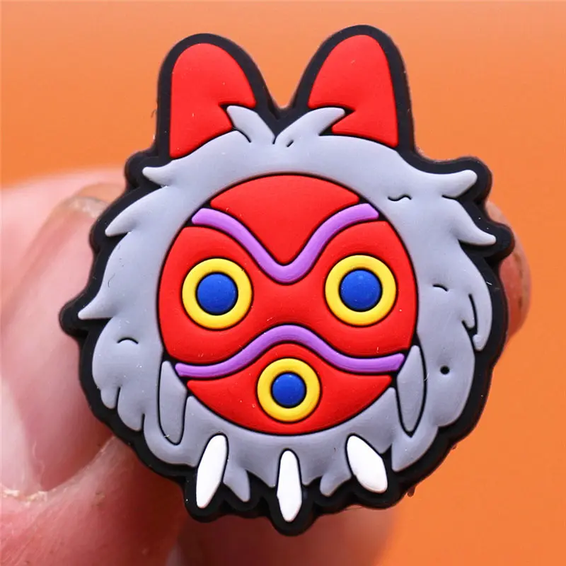 Single Sale 1pcs Cartoon Shoe Buckle Accessories PVC Cute My Buddies Shoe Charm Decorations Pins Fit Croc Jibz Party Kids Gifts