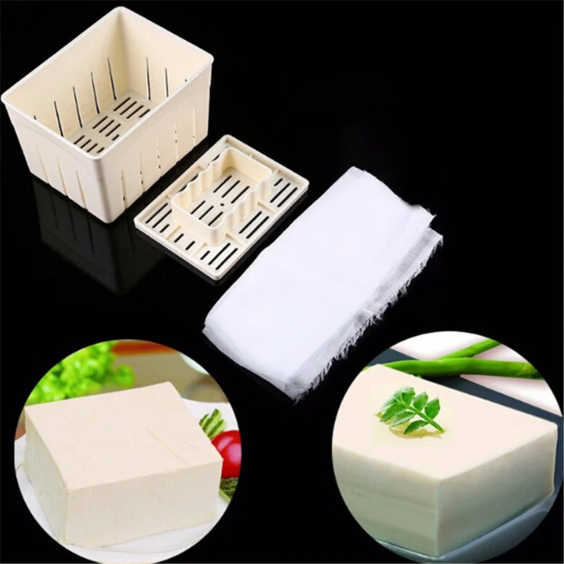 

Сделай Сам, пластиковая пресс-форма для тофу, стандартная форма для изготовления соевых Кудрей, форма для тофу, набор кухонных инструментов для приготовления пищи