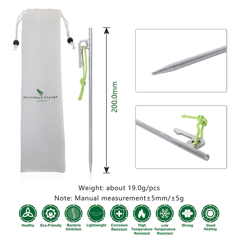 6 шт./комплект искусственные гвозди 200 мм