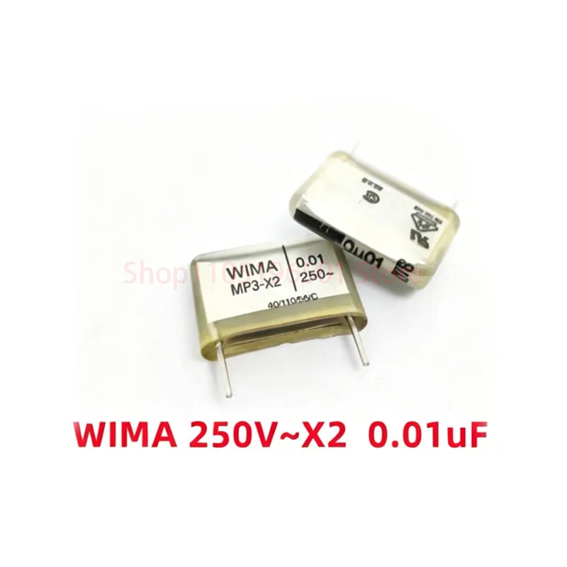 Фото 5 шт. 275V-250V-MP3-Y2-X2-0.01UF-10nF-0u01 WIMA Аудио пленочный конденсатор №3