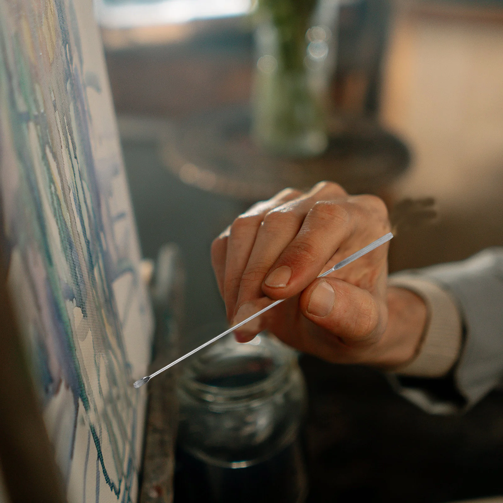 Лоток для краски капельница модель мешалки рисования аксессуары палочки