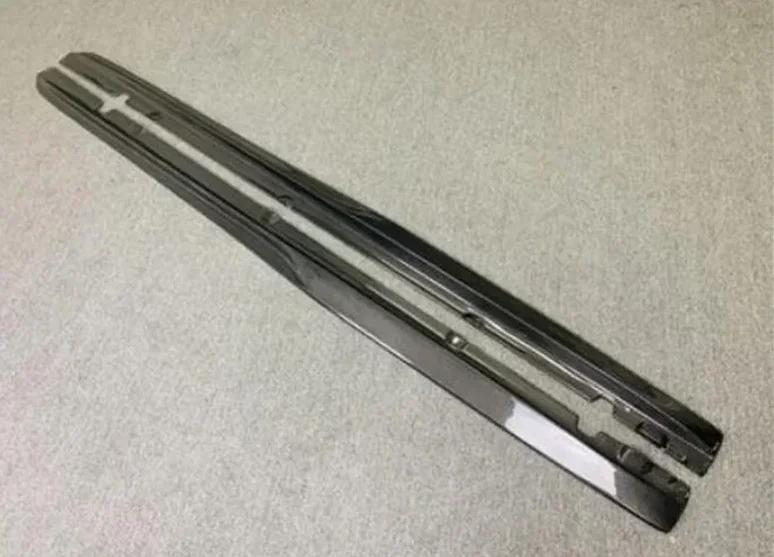 Для Mercedes Benz C Class W205 C205 2/4 дверь седан купе 2015-2021 комплект боковых юбок из