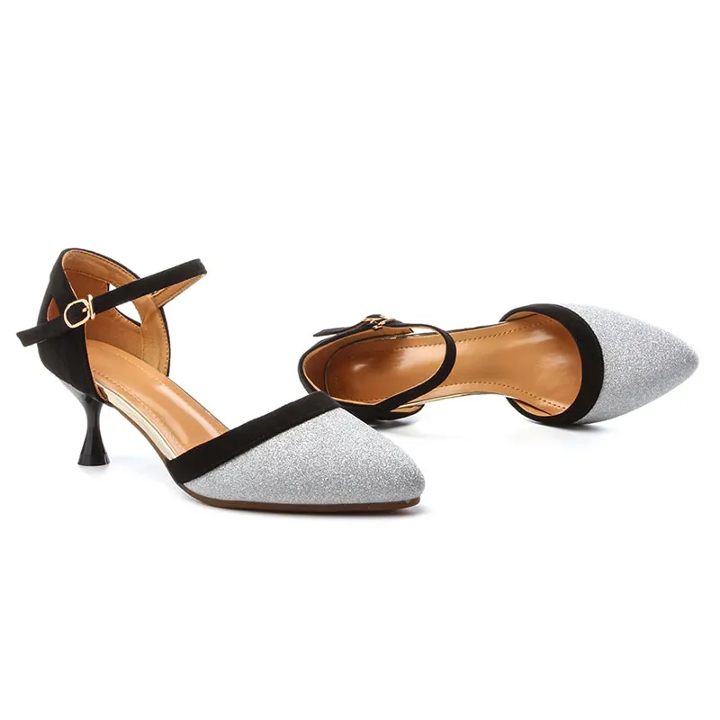 Rubber Sole Embroidery Series Adult Ladies Modern Dance Shoes National Style Female Adult Cheongsam Han Dress Shoes Square Dance