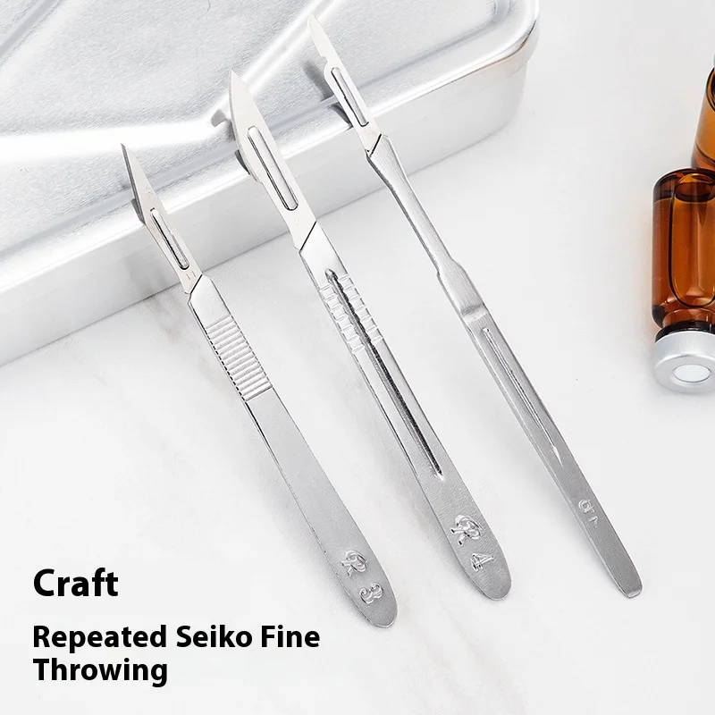 Aique Медицинский Хирургический Нож С Ручкой Лезвия Из Нержавеющей Стали Для