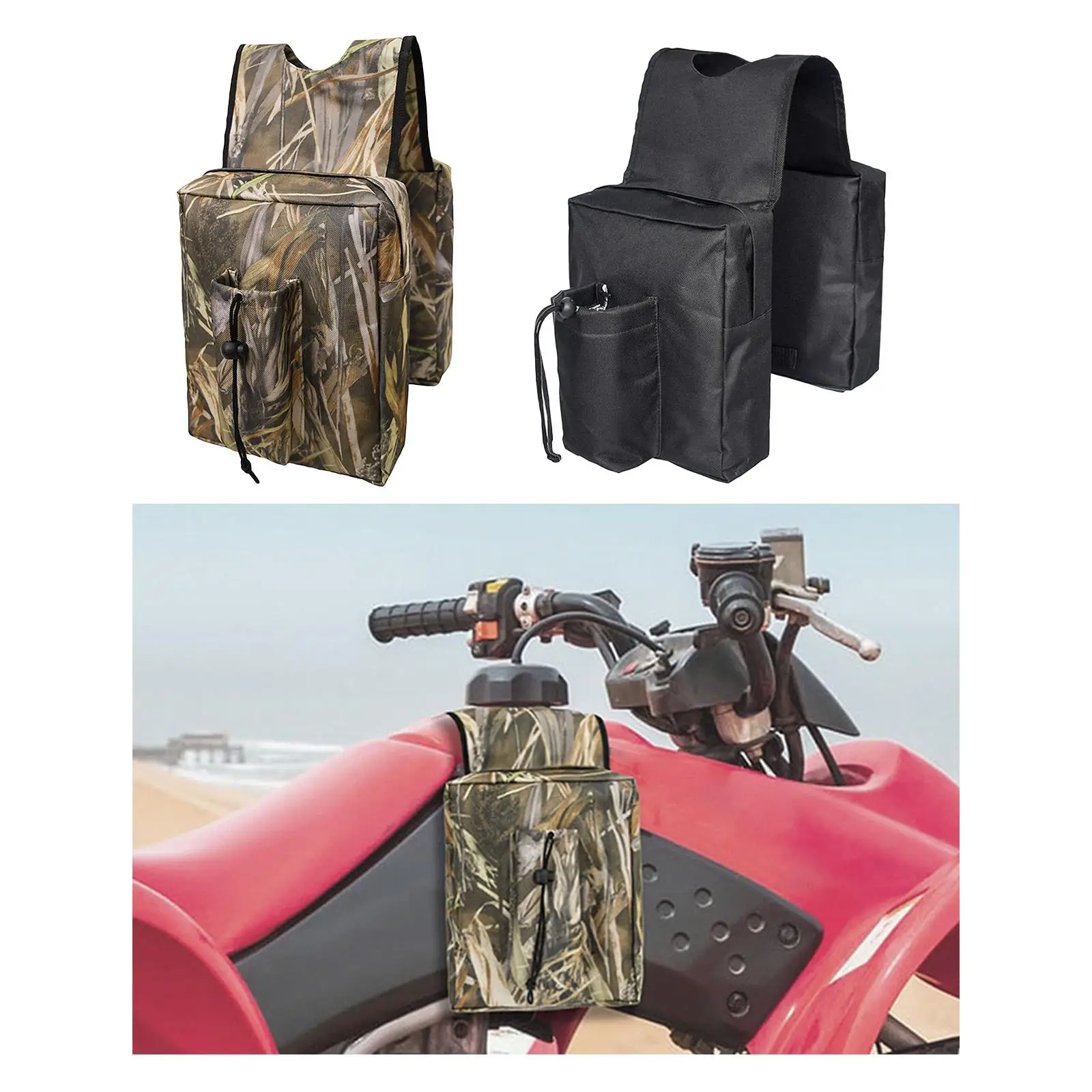 

ATV Tank Top Saddle Bag Motorcycle Rear Pack Hanging Bag For Mountain Bikes