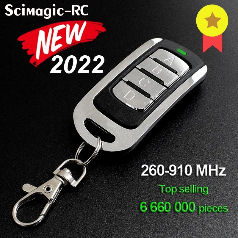 

Garage Gate Remote Control Duplicator 280MHz-868MHz 433MHZ Multi-Frequency Clone Gate Remote Control Garage Door Opener Key Fob