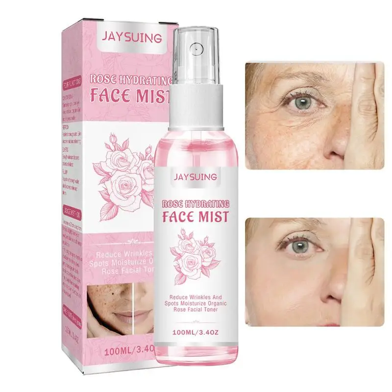 

Skin Toner Moisturizing Face Mist for Women Mild Soothing Brightening Facial Spray with Aloe Rosewater for Most Skin Types