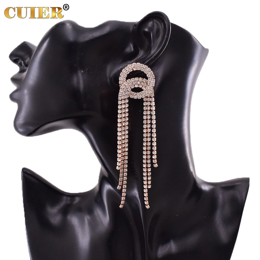 CUIER 10 3 см минималистичные и классические серьги-подвески с кисточкой для женщин