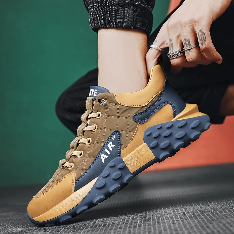 2023 NEW Running Sneakers Men's Shoes Breathable Casual Shoes Non-Slip Comfortable Tenis Chaussure Homme Zapatillas Hombre