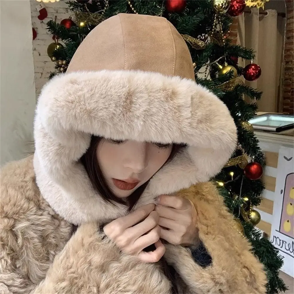 Повседневные зимние теплые русские шапки ветрозащитная холодостойкая пушистая