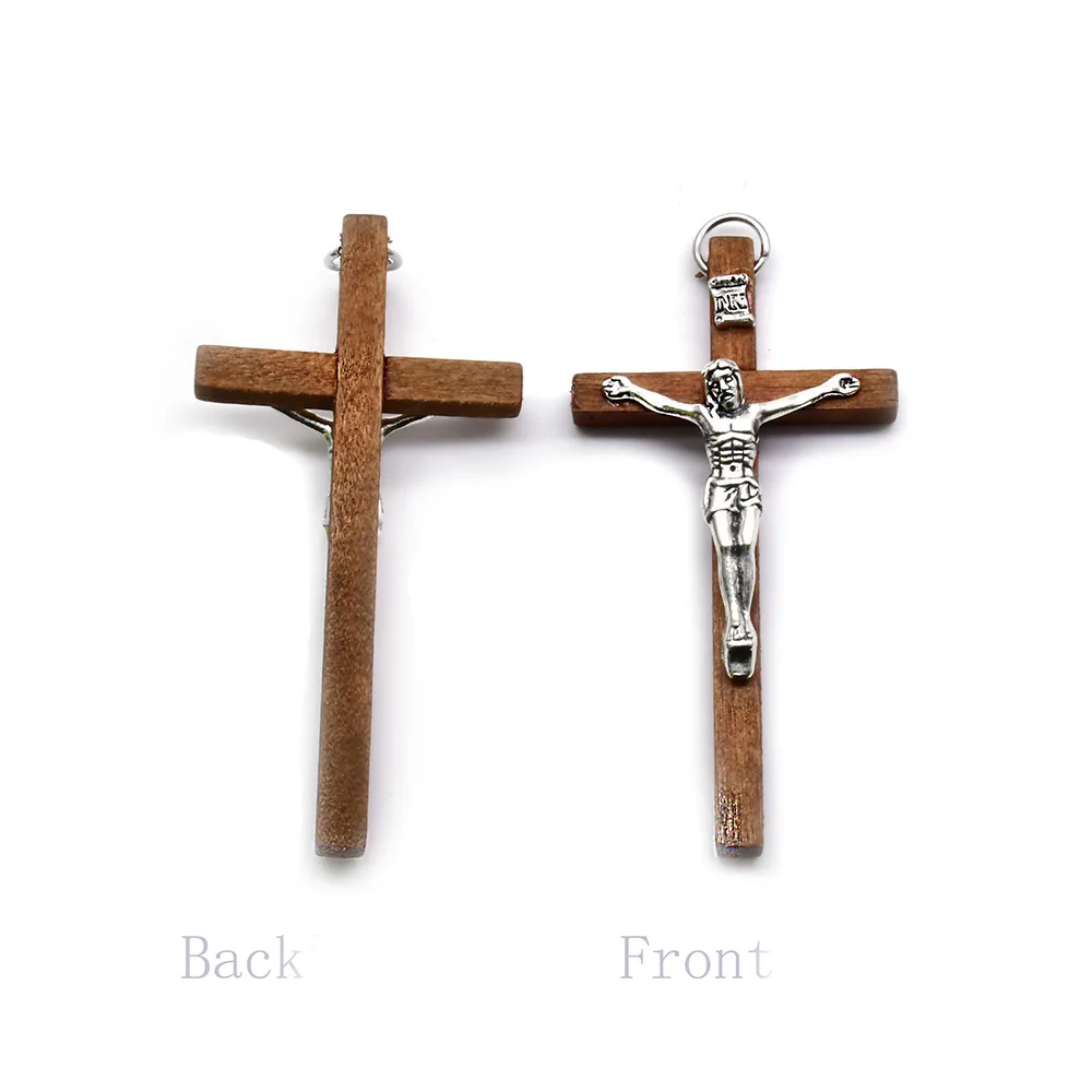 

Деревянные подвески-талисманы кресты