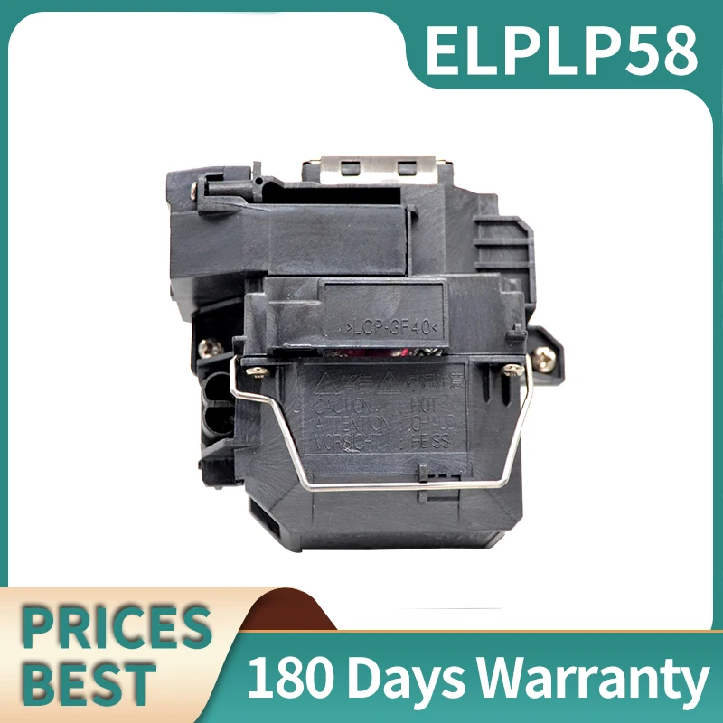

Replacement Projector Lamp With Housing ELPLP58 fit For EPS0N EB-S10 EB-S9 EB-S92 EB-W10 EB-W9 EB-X10 EB-X9 EB-X92 EX3200 EX5200