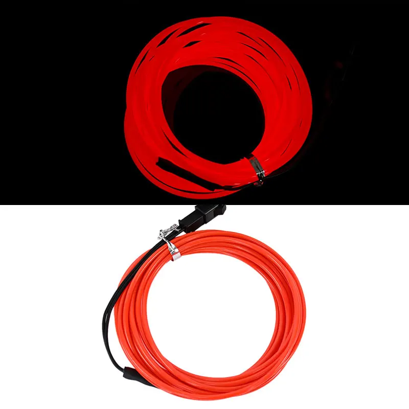 

Светящийся кабель EL Wire 1/3/5 м