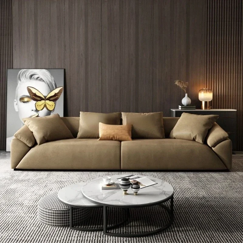 Скандинавские диваны для гостиной современная ткань одиночные расслабляющие