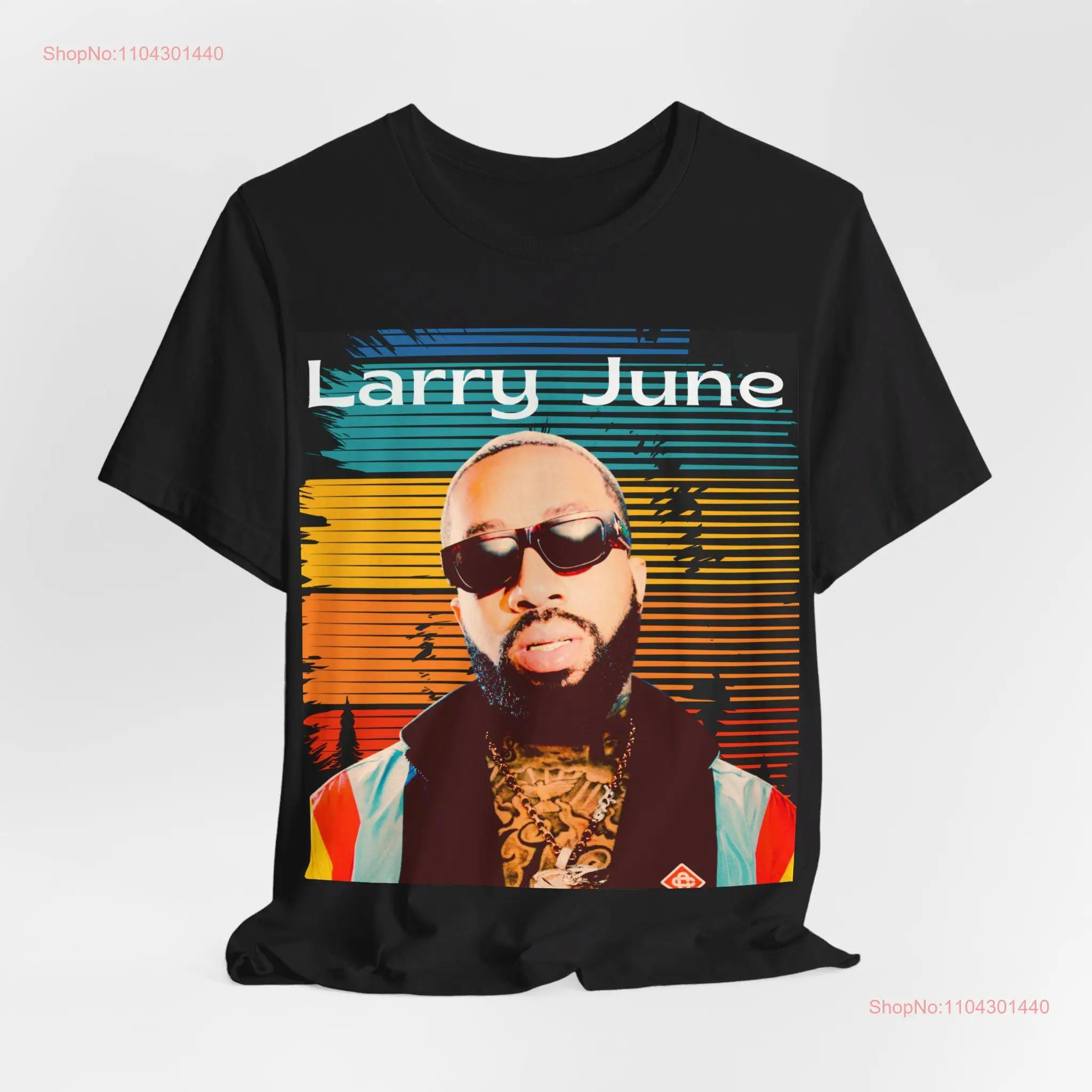 Larry June Vibes Jersey T Shirt long or short sleeves