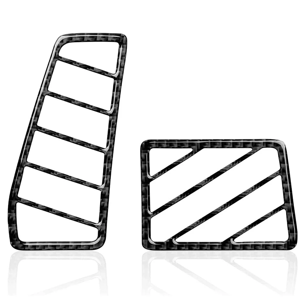 

Carbon Fiber Car Side Defogger Trim Decals Sticker for 2008-2014 Interior Accessories