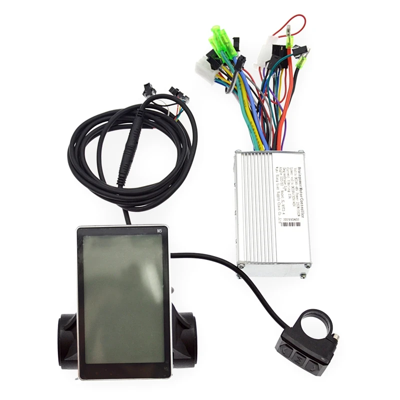 

Спидометр для электрического скутера, 36-60 в, большой экран, M5, ЖК-дисплей, инструмент с контроллером 250-350 Вт